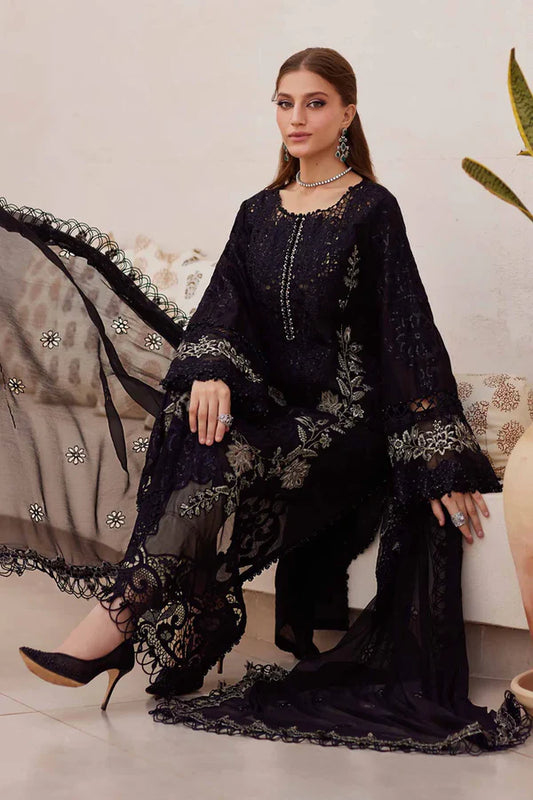 Maria B | Lawn | 3 Piece Embroidered Paper Cotton Suit