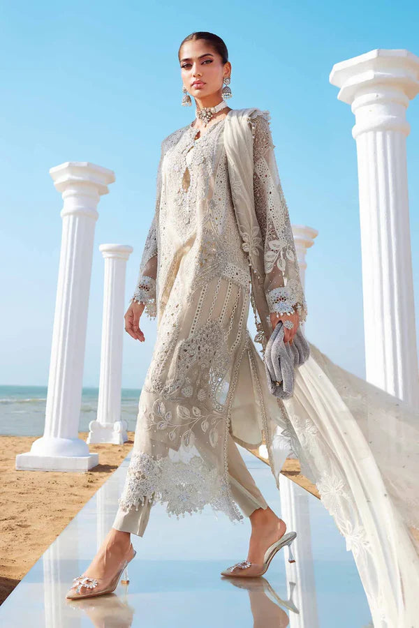 Maria B | Lawn | 3 Piece Embroidered Organza Suit