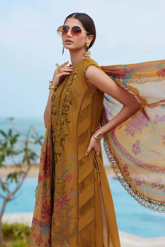Maria B | Lawn | 3 Piece Embroidered Lawn Suit