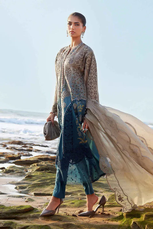 Maria B | Lawn | 3 Piece Embroidered Lawn Suit