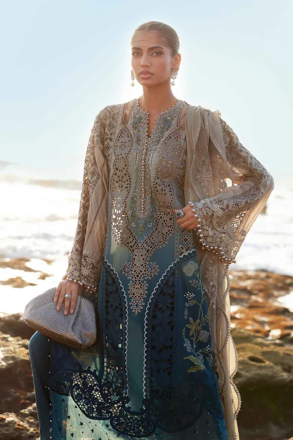 Maria B | Lawn | 3 Piece Embroidered Lawn Suit