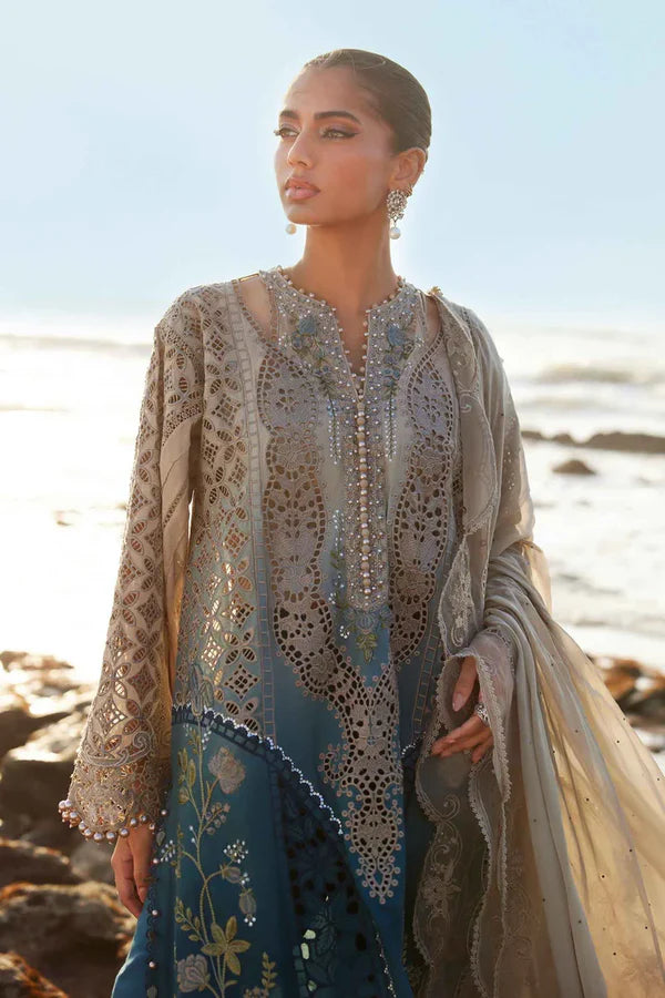 Maria B | Lawn | 3 Piece Embroidered Lawn Suit