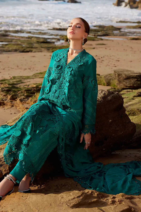 Maria B | Lawn | 3 Piece Embroidered Organza Lawn Suit | EID LAWN