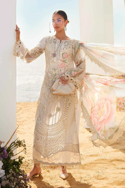 Maria B | Lawn | 3 Piece Embroidered Lawn Suit
