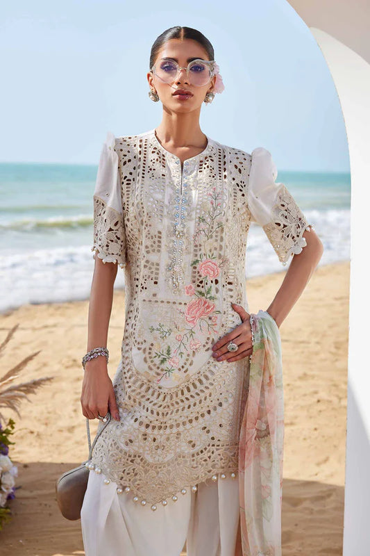 Maria B | Lawn | 3 Piece Embroidered Lawn Suit