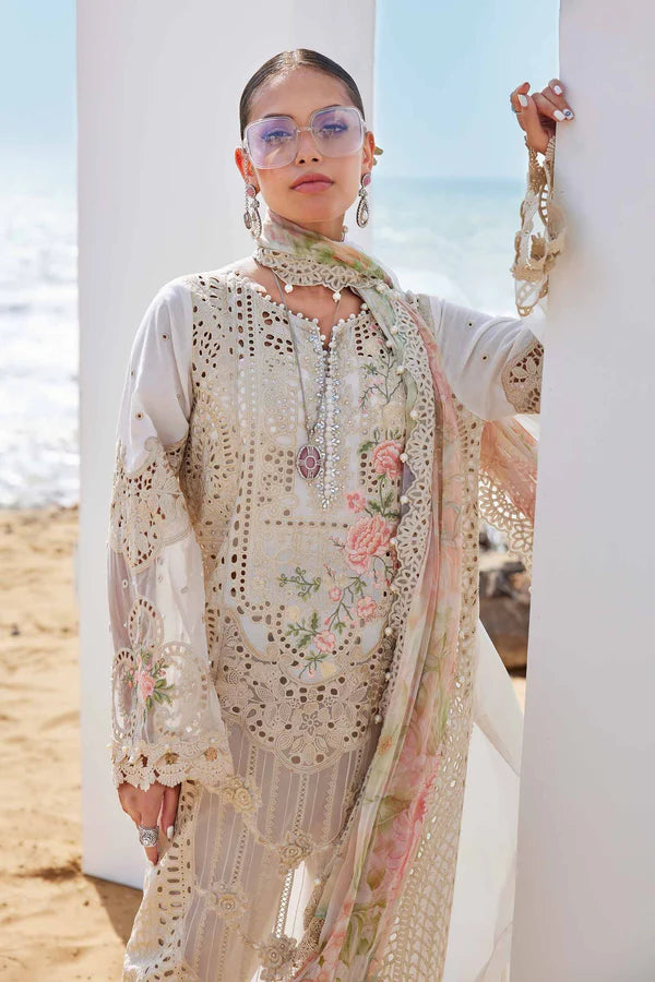 Maria B | Lawn | 3 Piece Embroidered Lawn Suit