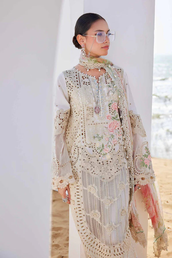 Maria B | Lawn | 3 Piece Embroidered Lawn Suit